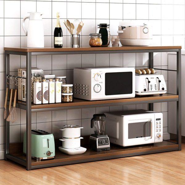 厨房置物架落地多层微波炉锅具收纳架家用多功能分层烤箱储物架子,厨房/烹饪用具,微波炉置物架,淘宝优惠券,粉丝福利购,淘宝优惠卷