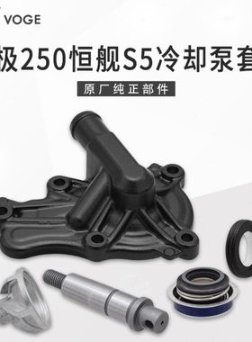 无极250RR恒舰S5 LX250GS-3隆鑫KE250发动机冷却泵 水封动环 水泵