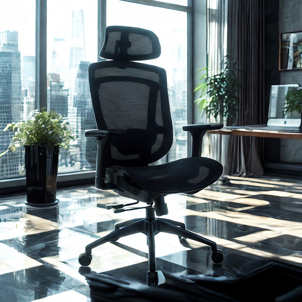 AODA人体工学椅透气网布可调节靠背电脑椅子舒适久坐office chair