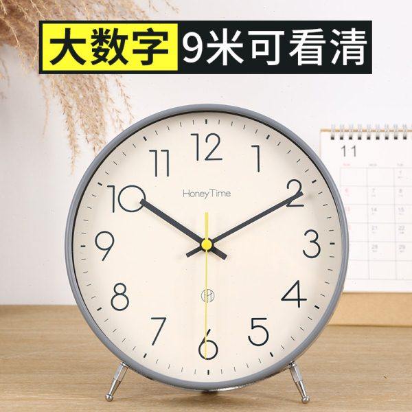 现代简约北欧座钟家用客厅时钟表摆台式桌面摆放2024新款摆钟台钟,家居饰品,台钟/闹钟,淘宝优惠券,粉丝福利购,淘宝优惠卷