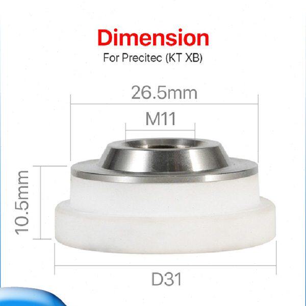 光纤激光陶瓷环体喷嘴座D32大族嘉强楚天普雷D28电焊机切割头配件