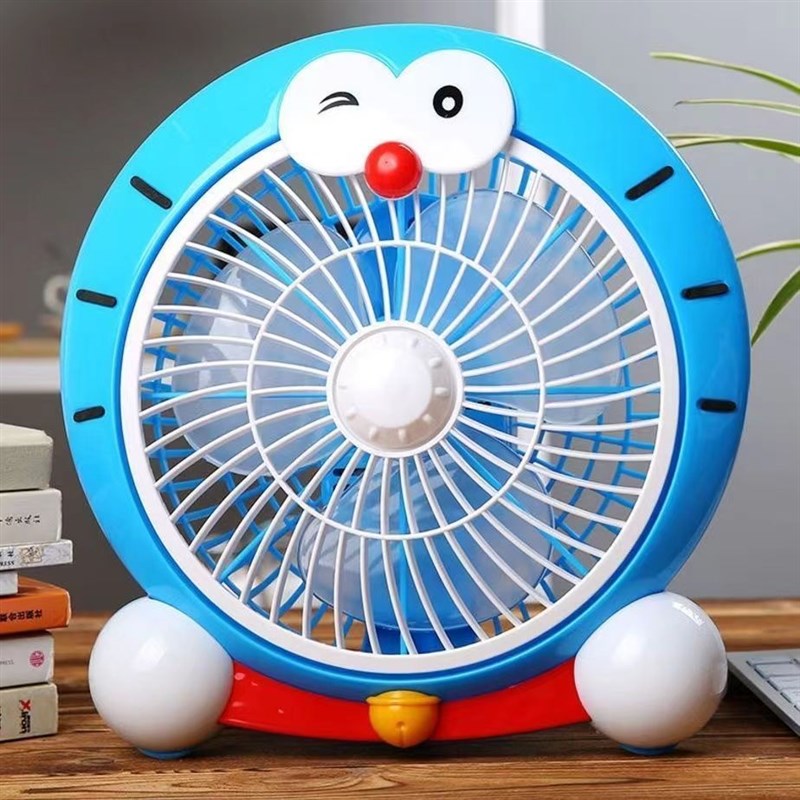 卡通小电风扇台式家用迷你风扇办公室台扇学生宿舍桌面小风扇插电