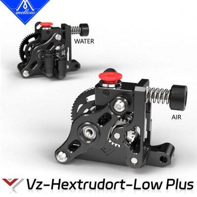 Mellow水冷Hextrudort Low Plus挤出机VzBot Goliath配件3D打印机