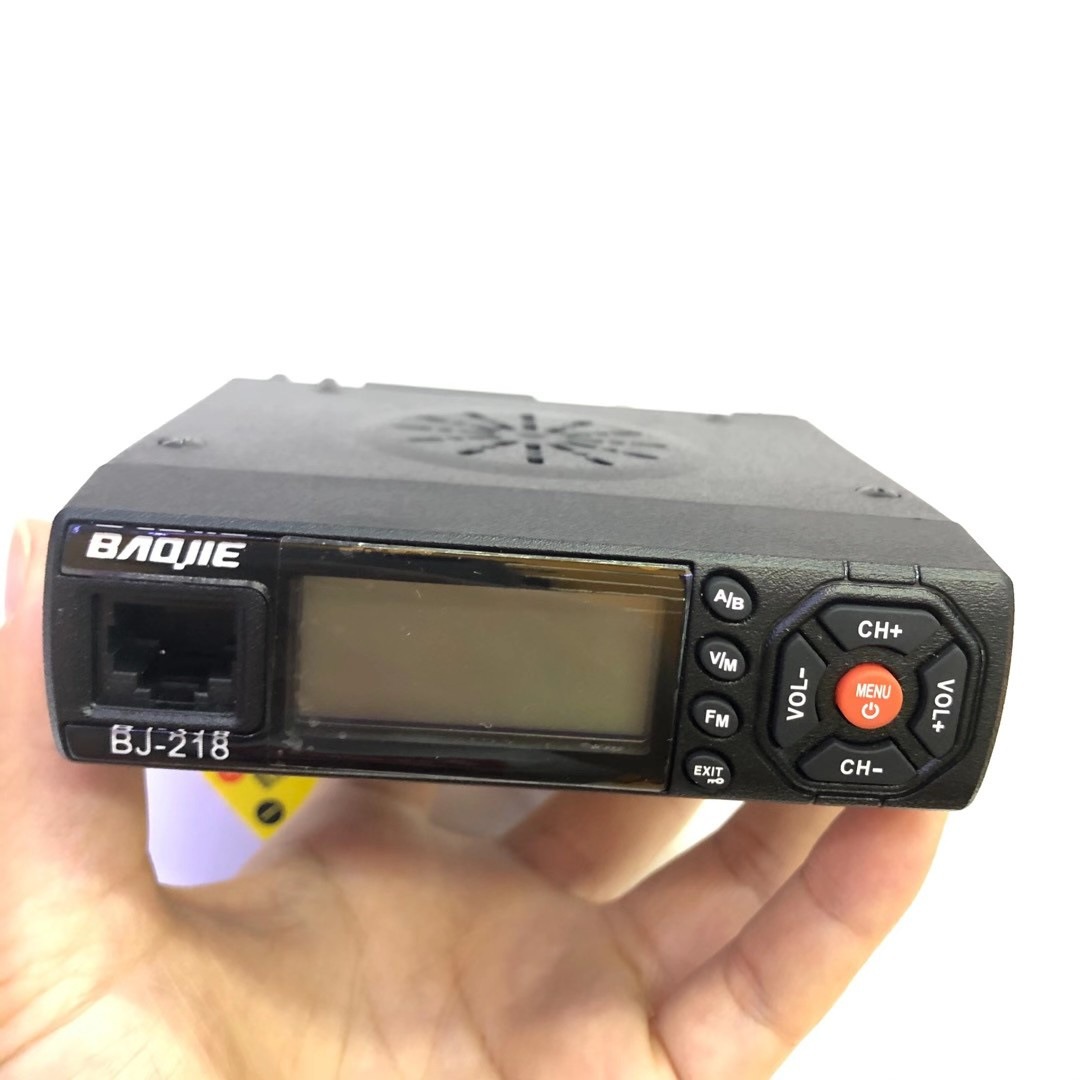 宝捷BJ-218UV双段迷你小车台25W自驾游车队宝捷218车载电台