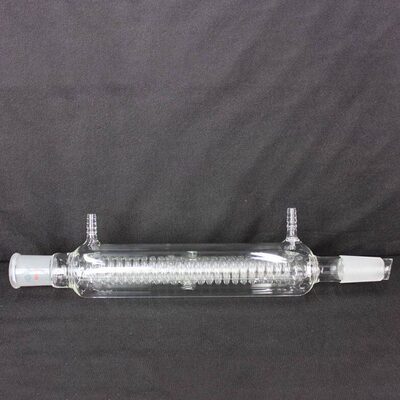 芯硅谷 C3472 具夹层蛇型冷凝器 高硼硅 适合低沸点物冷却 效率高