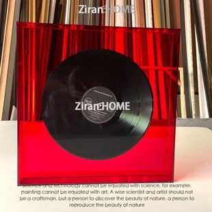 现代简约彩色亚克力装裱框黑胶唱片KTV音乐装饰画酒吧立体工艺画