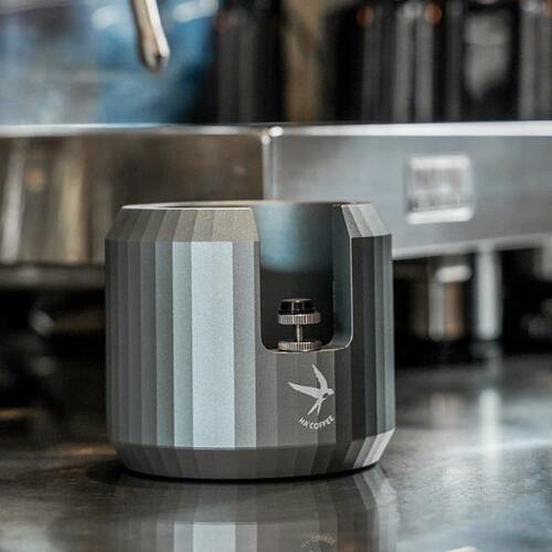 HA‘COFFEE咖啡机手柄压粉底座铝合金粉锤布粉器支撑底座适用58mm