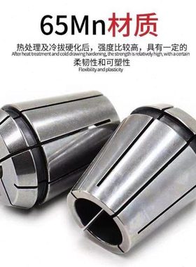 ERG丝攻筒夹ER16 20 25 32刚性攻丝夹头 丝锥索嘴 国标 丝攻筒夹
