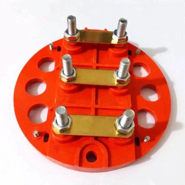 Y2接线柱315电机线柱355多孔接线板端子110KW-160KW圆板柱220KW