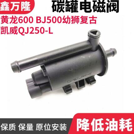 黄龙600BJ500幼狮BJ250BJ150BJ750金鹏502x凯威QJ250-L碳罐电磁阀