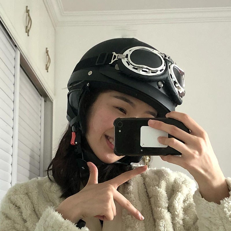 电动车头盔e3ce认证哈雷电动车男女生四季通用款电瓶摩托车安全帽