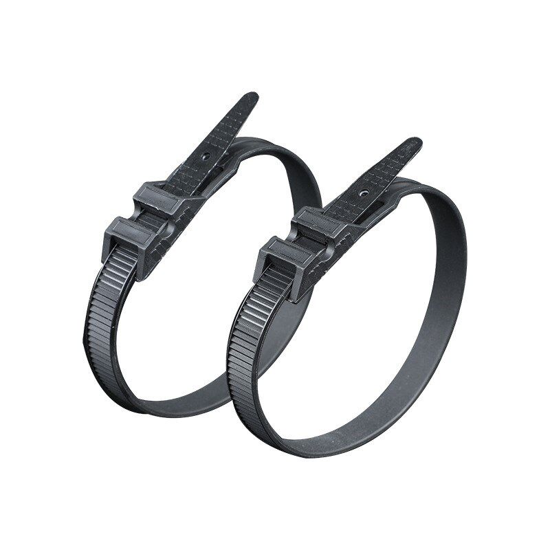 厂家耐高温尼龙塑料扎带双扣扎带9*265*360加厚 自锁式束线带