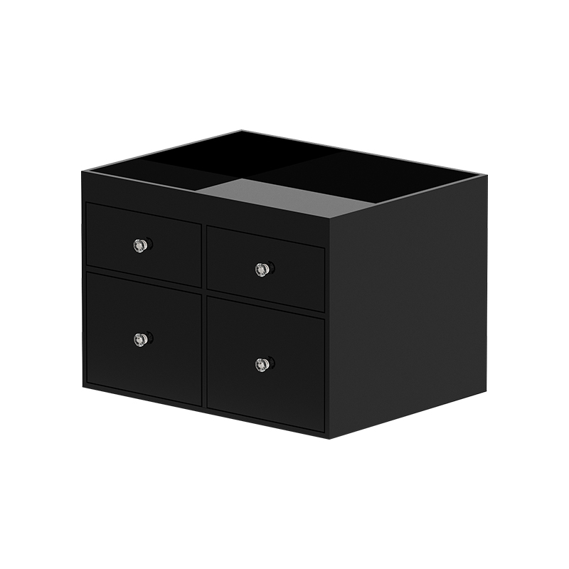 轻奢玄关口罩收纳盒家用防尘w大容量口鼻罩耳罩整理神器钥匙置物