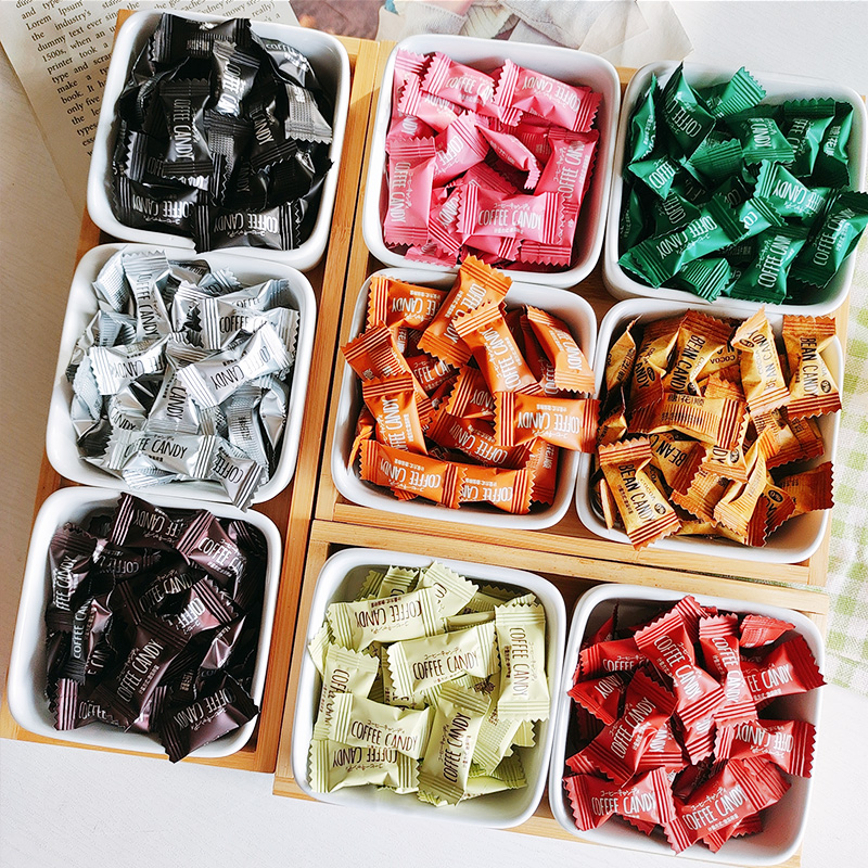 工作加班提神即食咖啡糖学习犯困