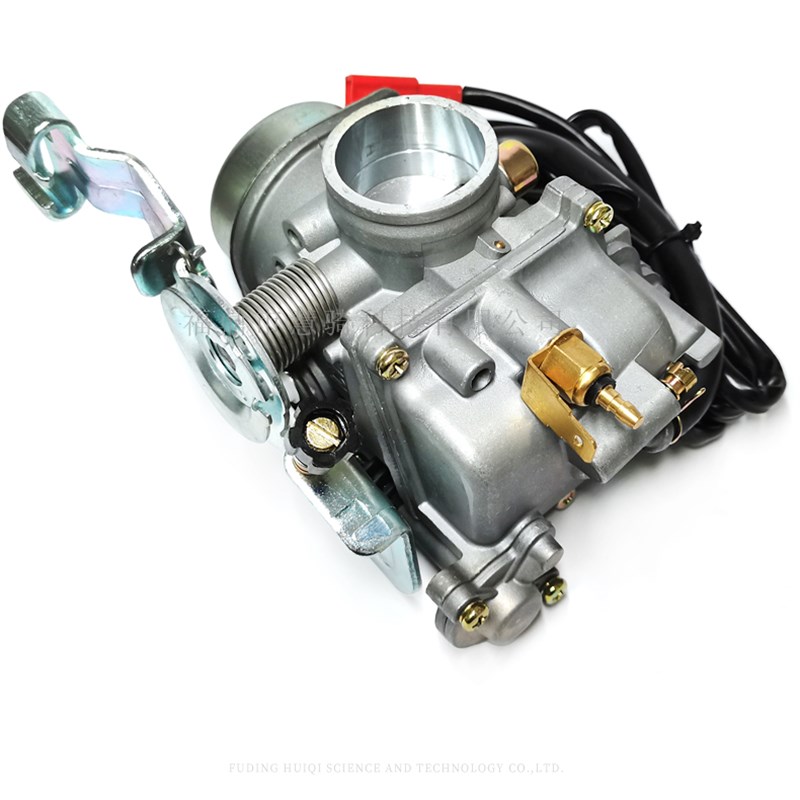 摩托车化油器CVK30-18越野车250CC沙滩车30R0CC化油器带加热器