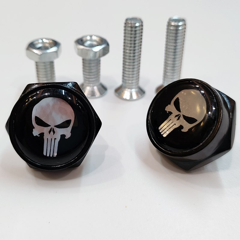 摩托车上车牌h螺丝机车电动车改装牌照螺丝扣九号贝纳利雅马哈