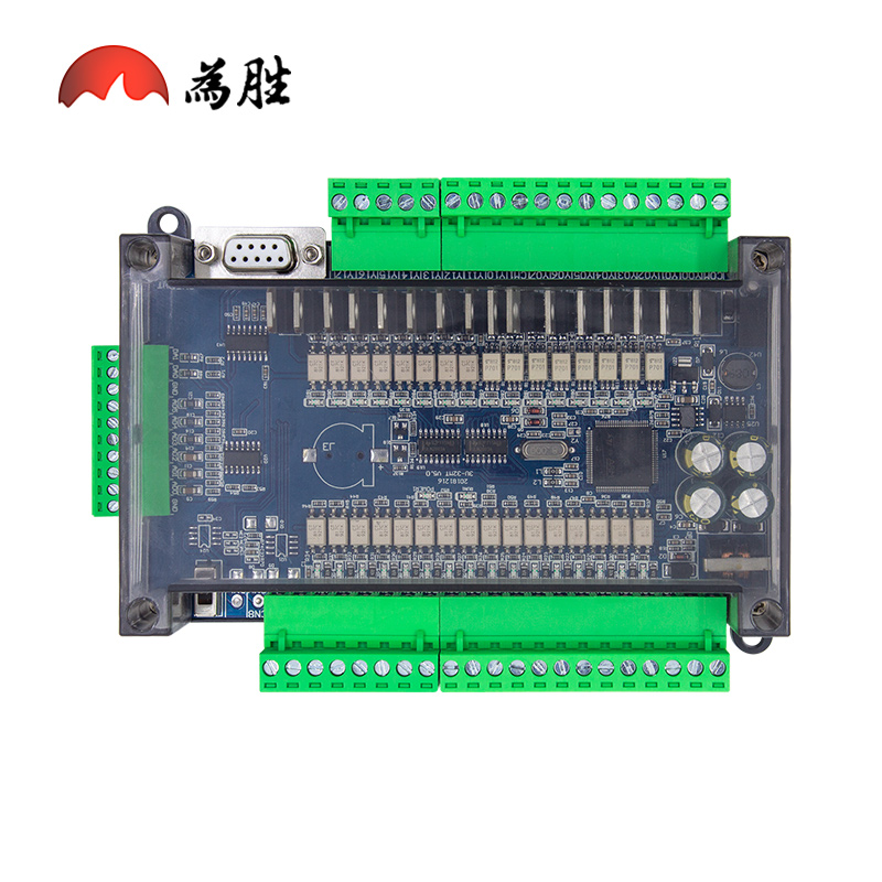 国产 PLC工控板 FX3U32MT 32MR 控制器 高速输入输出 自带模拟量