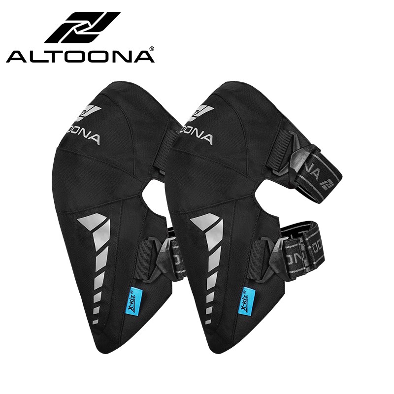 ALTOOcNA安途纳摩托车护膝骑行越野反光防风防摔耐磨护具CE2认证