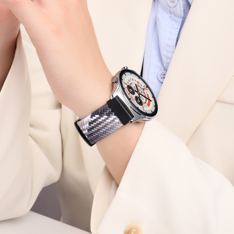 磁吸编织，佩戴舒适