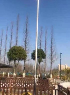 厂促移动旗台幼儿园旗杆活动升降杆旗台底座学校不锈钢6米8米9米