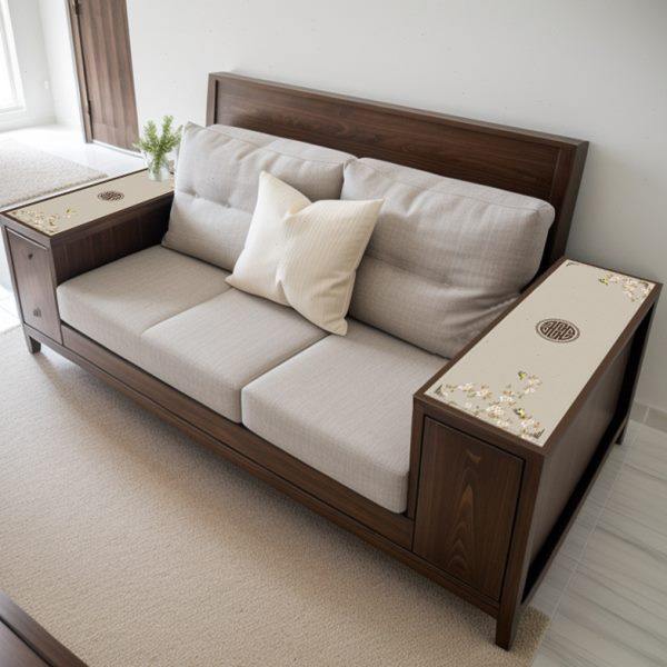 新中式实木红木沙发两侧扶手垫防滑一对保护垫桌垫罗汉床小茶几垫,居家布艺,沙发垫,淘宝优惠券,粉丝福利购,淘宝优惠卷