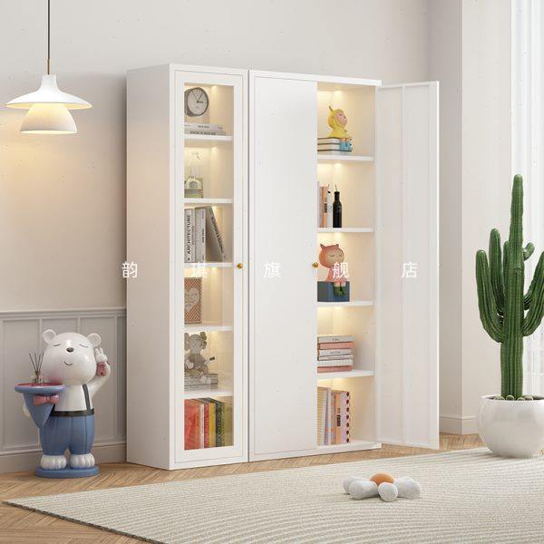 书架置物架落地家用书柜置物柜儿童储物柜自由组合防尘收纳展示柜,住宅家具,组合书柜,淘宝优惠券,粉丝福利购,淘宝优惠卷