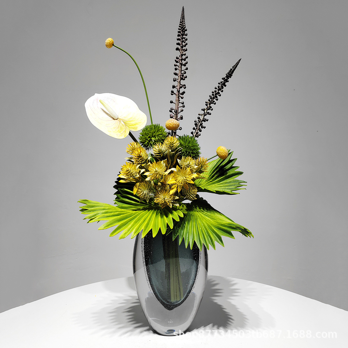 假花仿真花摆件样板间客厅餐桌茶几装饰北欧小清新高级感花艺套餐