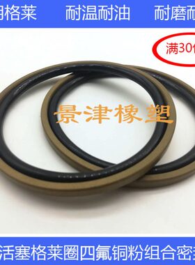 PTFE四氟格莱圈PG活塞组合油封STD170*149/180*164.5-159*6.3/8.1