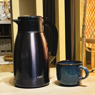 6851 嘉特GT 150保温壶家用暖水壶304钢办公会议车载真空水瓶1.5L