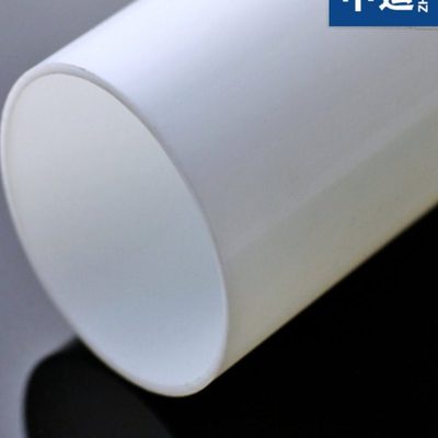 亚克力白色圆管160X5mmPMMA有机玻璃长度任意切割加工定做