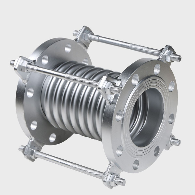 不锈钢波纹管补偿器 法兰金属膨胀节 轴向拉杆伸缩节  波纹补偿器