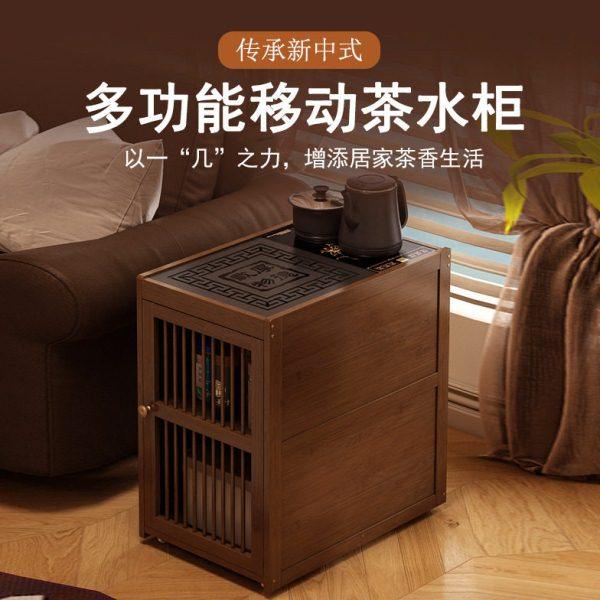 新中式家用移动茶桌茶台客厅茶水柜公泡茶几茶柜烧水壶一体茶车,商业/办公家具,茶台/茶桌,淘宝优惠券,粉丝福利购,淘宝优惠卷