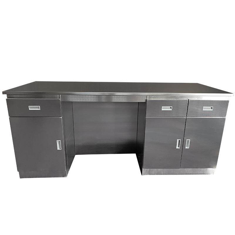 不锈钢实验台操作台不锈钢工作台实验室中央台学校物理化学边台