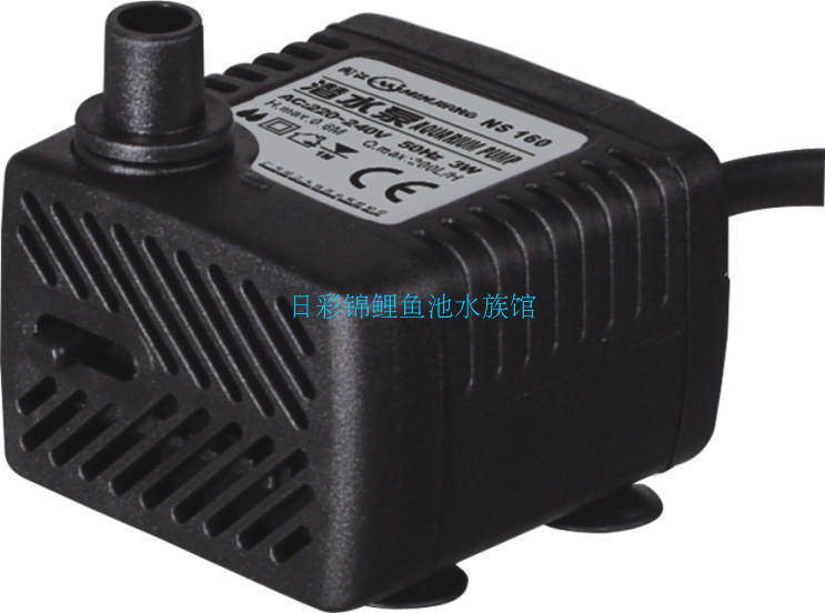 闽江3瓦水泵eNS160260鱼缸小水泵家用小型循环泵抽水泵静音2w3w