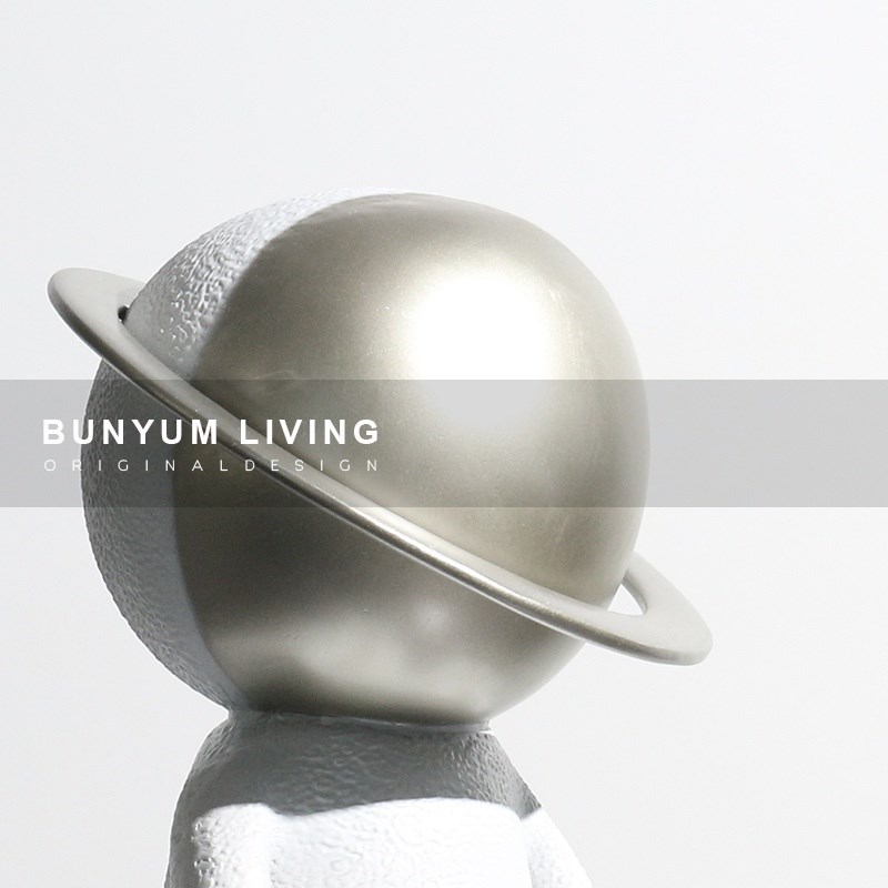 现代极简轻奢树脂人物q造型软装饰品样板房间酒店柜艺术品雕塑摆