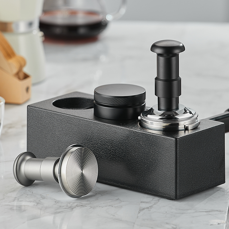 恒定压力压粉器二i段弹簧锤30磅免调节填压器51/53/58mm咖啡压粉