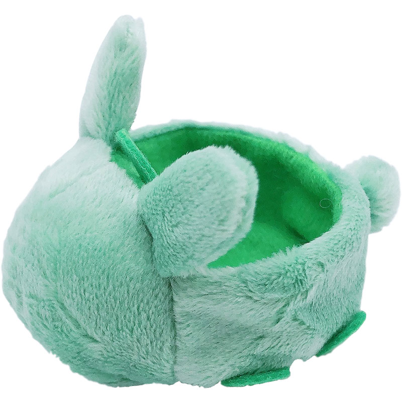 现货 Proof l迷你布艺毛茸茸的兔耳小车船 娃娃毛绒车 迷你扭蛋