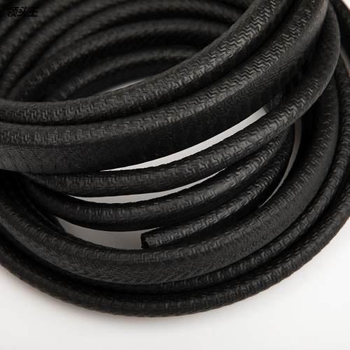 U型密封条橡胶包边防撞嵌铁皮z钢板机械钣金不锈钢桥架封边保护条