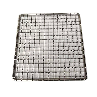 优质不锈钢烧烤网订做长方形加粗烤网家用淋水网烤箱W架烧烤专用
