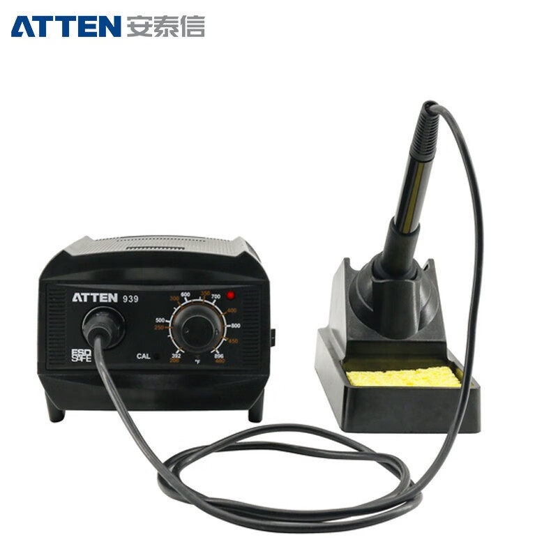 安泰信(ATTEN)AT939内热式恒温可调烙铁焊台陶瓷发热芯烙铁60W