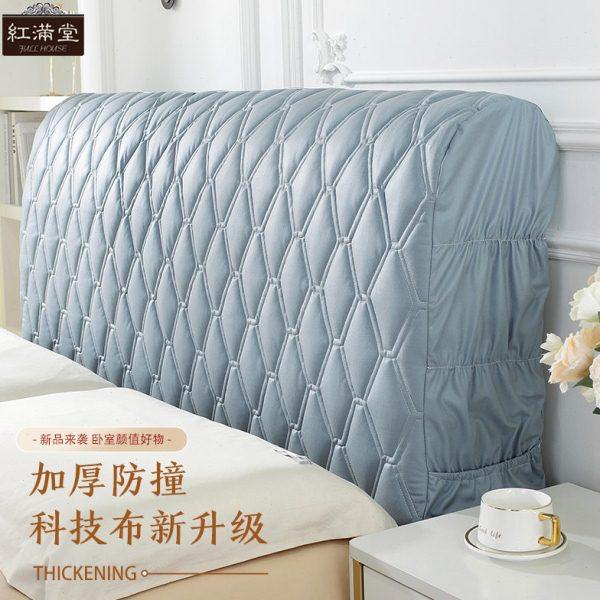 科技布免洗床头套罩新款全包加厚防撞老式木床皮床防尘靠背软包套,居家布艺,床头罩,淘宝优惠券,粉丝福利购,淘宝优惠卷
