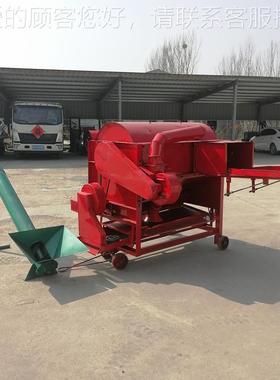 苦豆子草子甘脱粒 1 25大型黄豆打粒机电动小麦机大FRK麦脱粒机