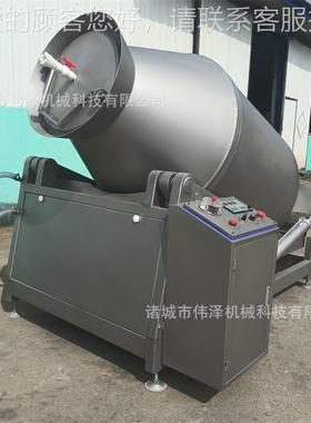 多功真空腌肉机腌 自动鸡鸭真空滚揉机 不锈钢搅能肉拌牛LZA制桶