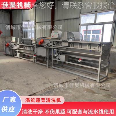 香菇丁涡机流涡洗菜机莴苣片流清洗机多功能气泡FRY清洗商用