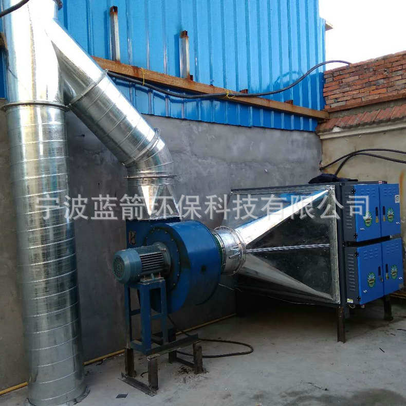 大型商用自动清洗油污过滤器 餐饮热处理一体式油烟废气净化器