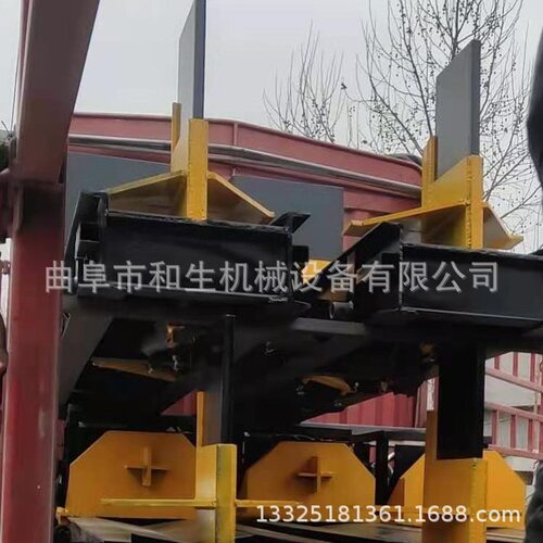 35吨液压升降多瓣劈木机 移动式劈柴机 液压劈木器柴油动力劈木机