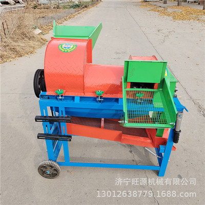 小麦水稻脱粒机 新型谷子脱粒机  玉米扒皮脱粒机