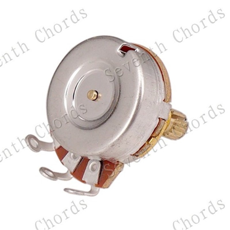 18MM金色铜轴电吉他贝司大电位器音量音色电子K开关旋钮500K 250K