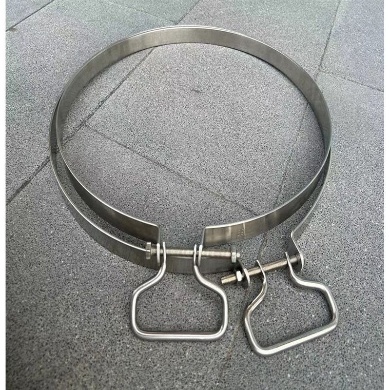 升级加宽加厚304不锈钢菜板钢箍防裂H钢圈菜墩包边紧固圆形砧板箍