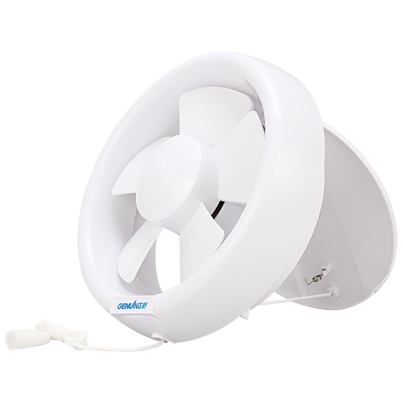 正野排气扇6寸卫生间玻璃v窗圆形换气扇家用静音抽风机室内排风扇